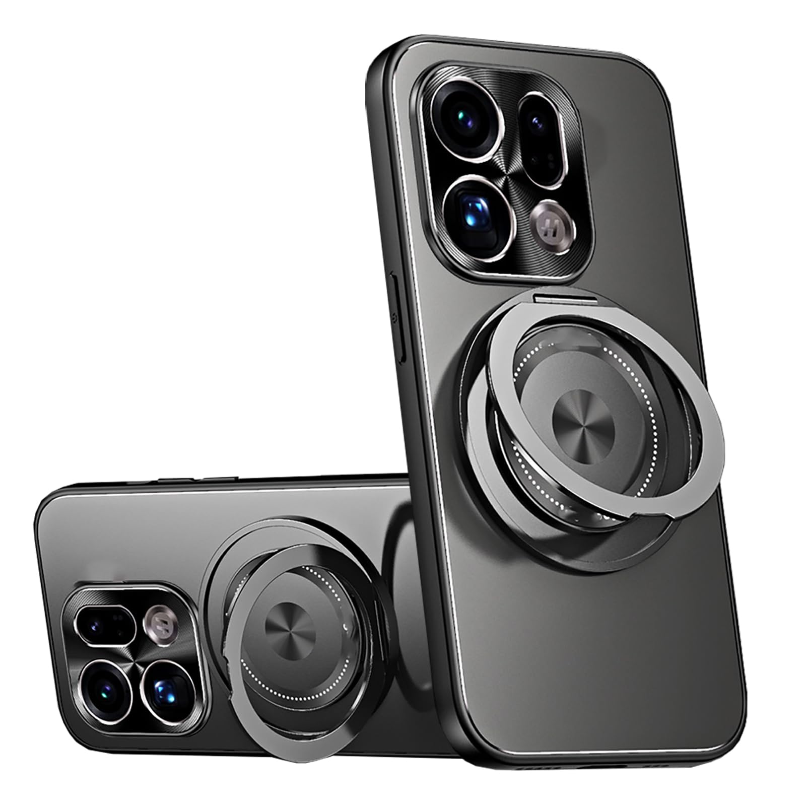 Amazon.co.jp: Lzzox for OPPO Find X9 ケース 360°回転可能キック
